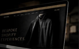 Визуализация на премиум Shopify уебсайт